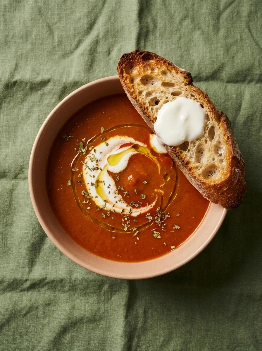 tomato soup with kefir